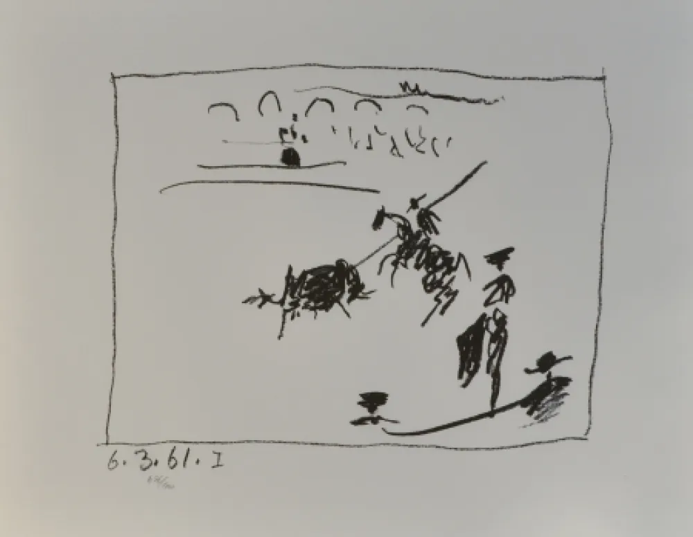 石版画 Picasso - La Pique