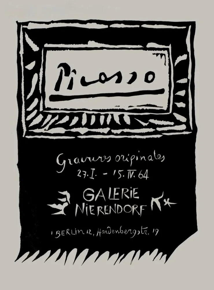油毡版画 Picasso - Picasso Gravures originales