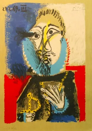 石版画 Picasso - Portrait Imaginaires 27.2.69 III