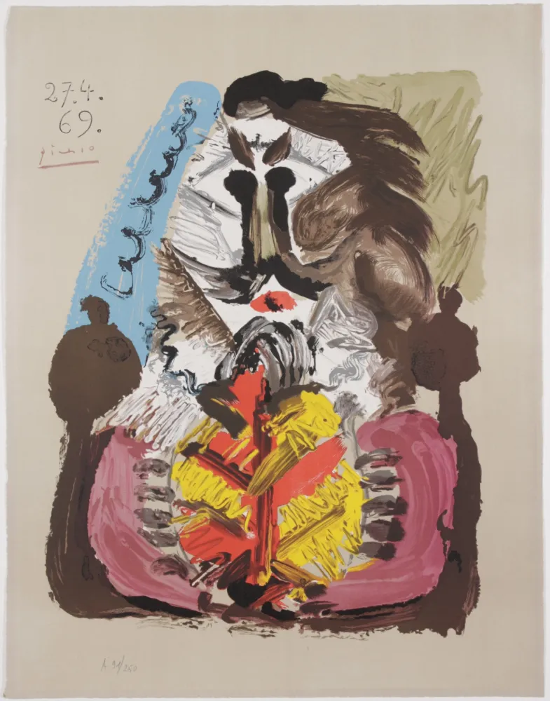 石版画 Picasso - Portraits Imaginaires 27.4.69