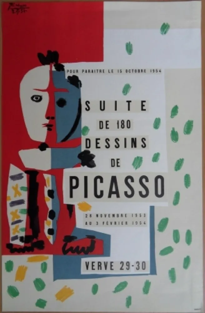 石版画 Picasso - Suite de 180 dessins - Verve 29/30