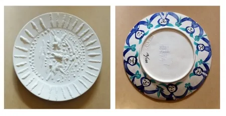 陶瓷 Picasso - Visage tourmenté