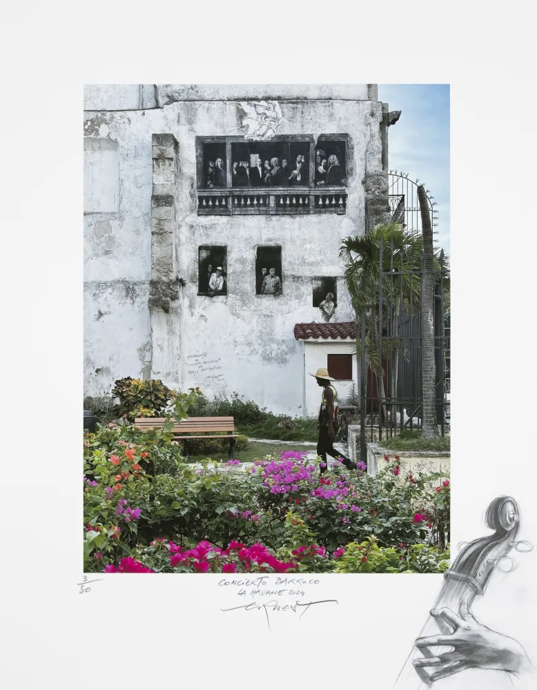 数码版画 Pignon-Ernest - Concierto Barroco - La Havane 2024