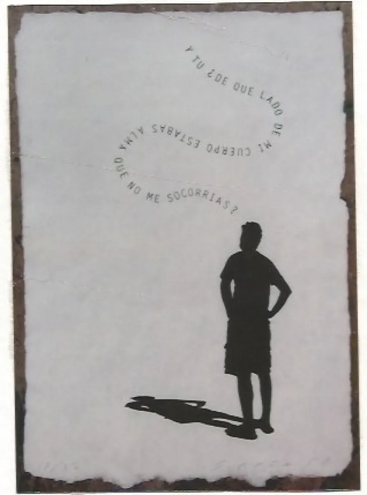 版画 Plensa - Pensando en Valente