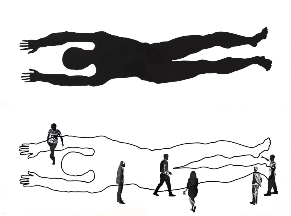 凸版印刷 Plensa - Untitled (diptych)