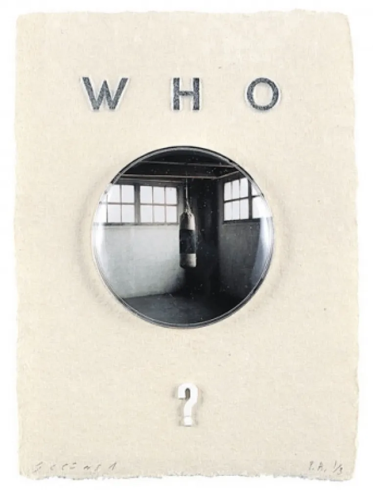 版画 Plensa - Who?