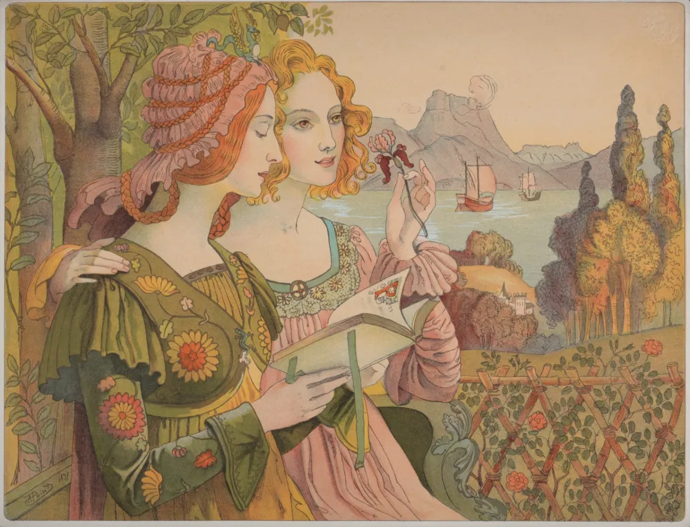 石版画 Point  - La légende dorée, 1897