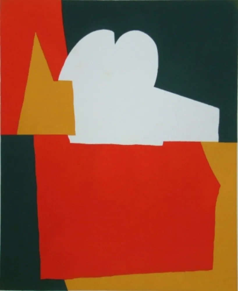 镂版印刷 Poliakoff - Témoignages pour l'art abstrait