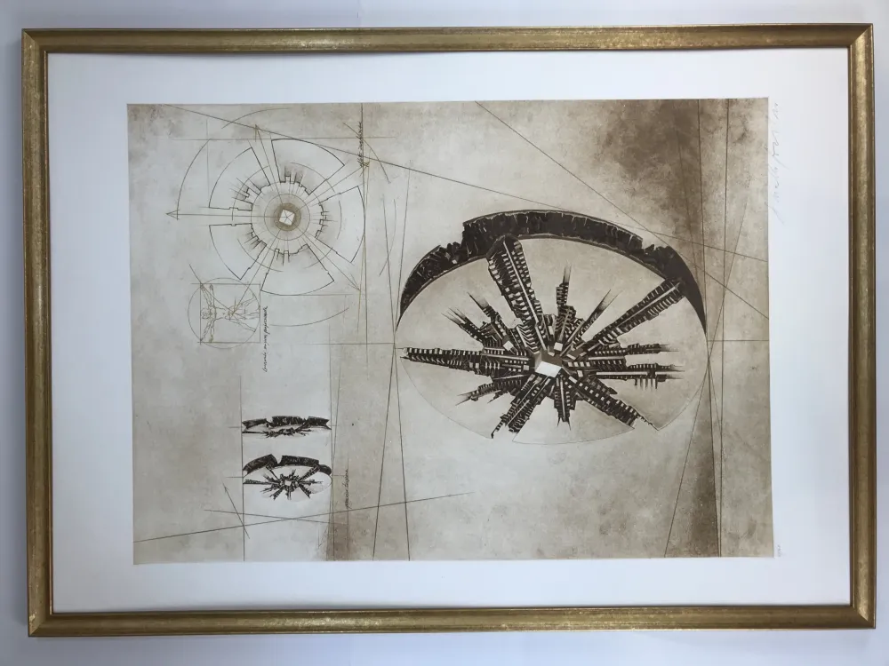 蚀刻飞尘法 Pomodoro - Grande disco