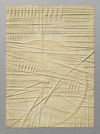 蚀刻版画 Pomodoro - Lettera solare