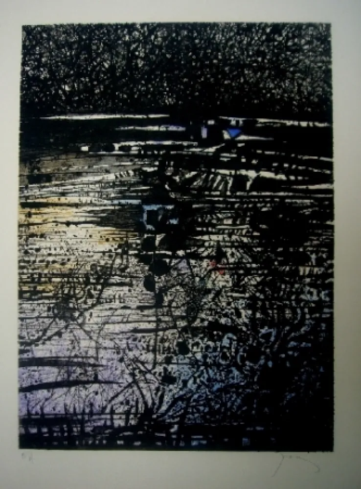 蚀刻飞尘法 Prassinos - L'étang