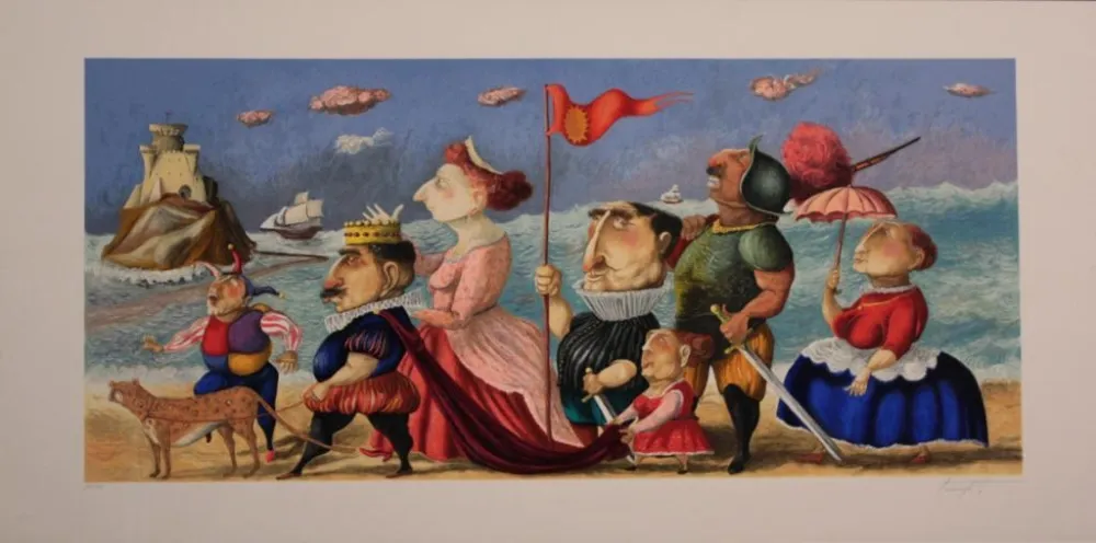 石版画 Procopio - SENZA TITOLO