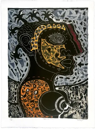 石版画 Radhamès - Argucias-magicas