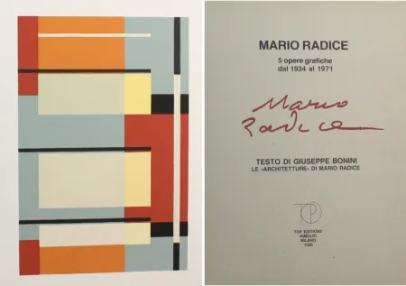 丝网印刷 Radice - ARCHITETTURE 5 PEZZI