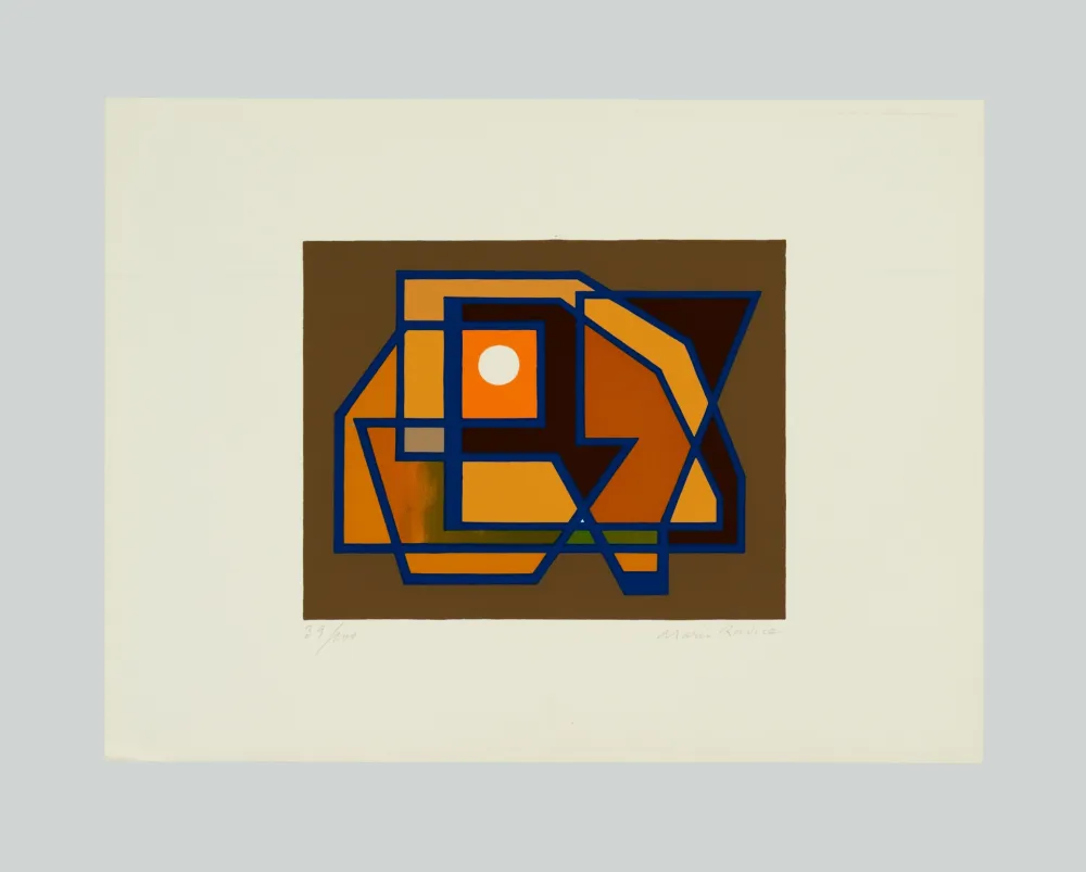 丝网印刷 Radice - Tristezze della Luna