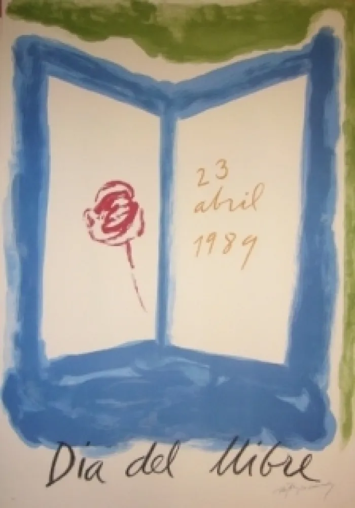 石版画 Ràfols Casamada - 23 April 1989
