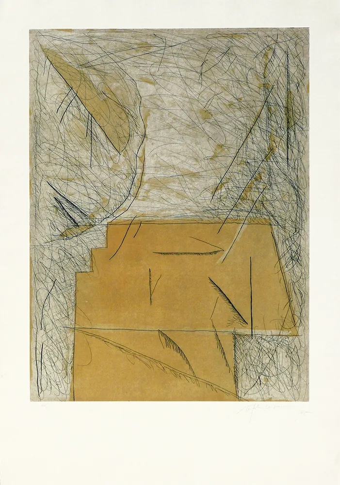 版画 Ràfols Casamada - Abril V