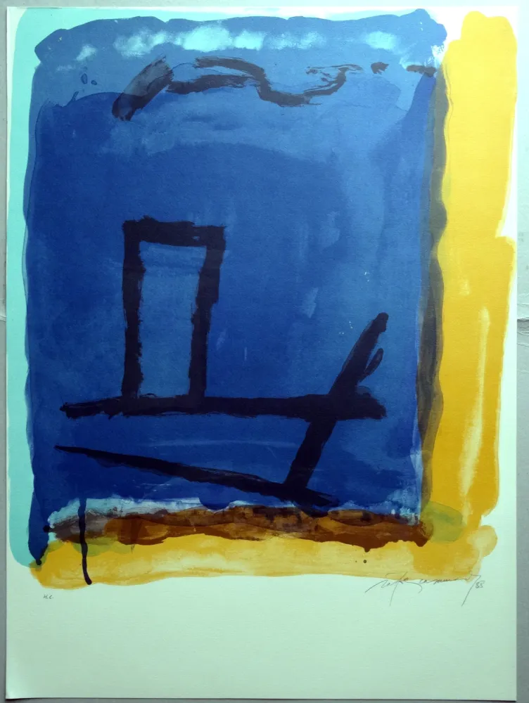 石版画 Ràfols Casamada - A.L. Barcelona 88