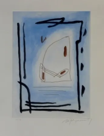 蚀刻飞尘法 Ràfols Casamada - Composition 10