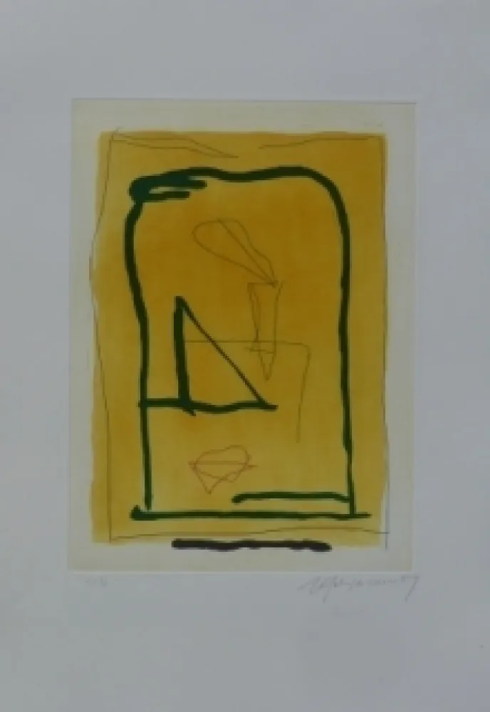 蚀刻飞尘法 Ràfols Casamada - Composition 11