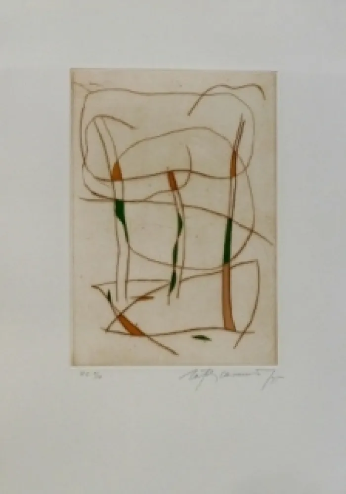 蚀刻飞尘法 Ràfols Casamada - Composition 15