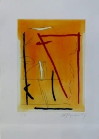 蚀刻飞尘法 Ràfols Casamada - Composition 16