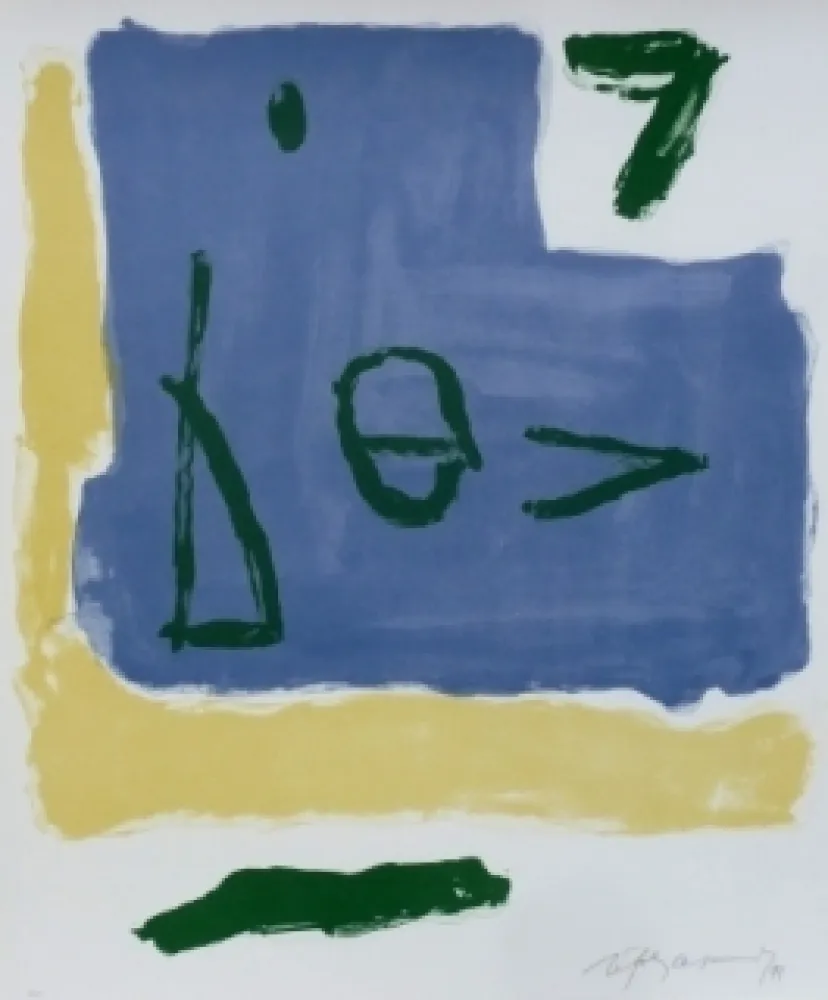 石版画 Ràfols Casamada - Composition  30