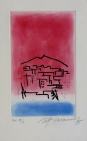 蚀刻飞尘法 Ràfols Casamada - Composition 4