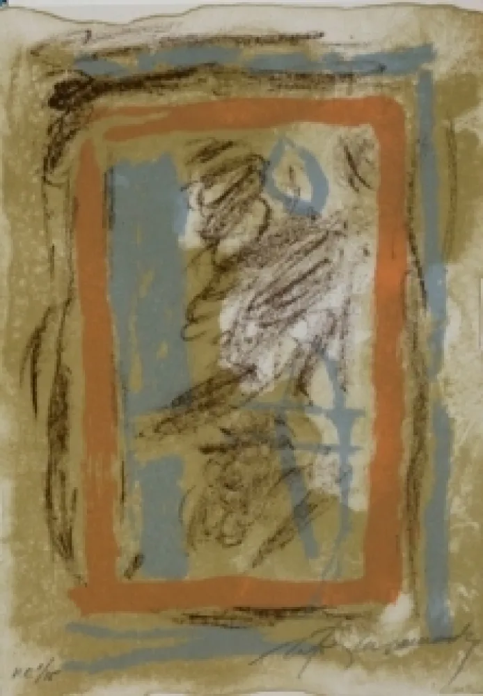 石版画 Ràfols Casamada - Composition 5