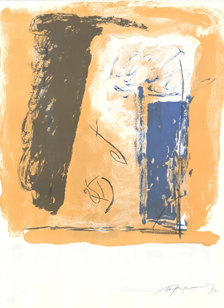 石版画 Ràfols Casamada - Composition 51