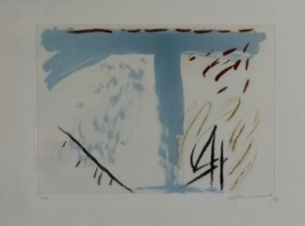 蚀刻飞尘法 Ràfols Casamada - Composition 58