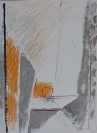 石版画 Ràfols Casamada - Composition 60