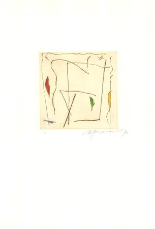 版画 Ràfols Casamada - Estels 5