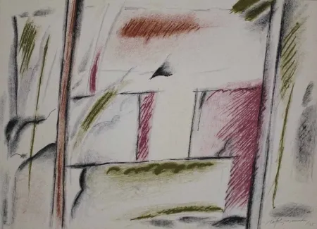 石版画 Ràfols Casamada - Homenatge a Joan Prats