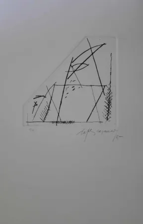 版画 Ràfols Casamada - Jardí 4