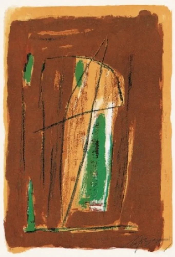 石版画 Ràfols Casamada - La tardor-4	