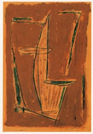 石版画 Ràfols Casamada - La tardor-6	
