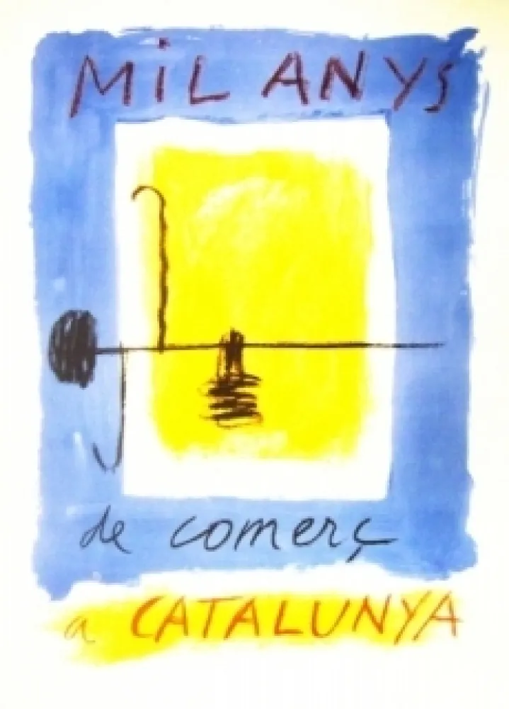 石版画 Ràfols Casamada - Mil Anys de comerc a CATALUNYA 