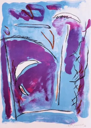 石版画 Ràfols Casamada - Parc-5	