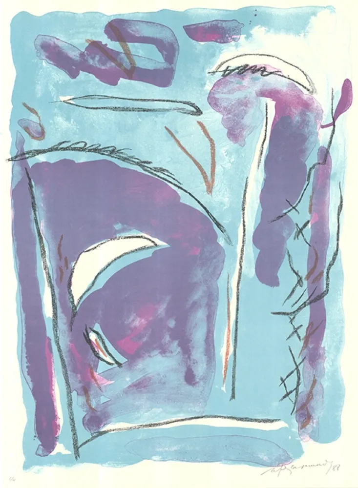 石版画 Ràfols Casamada - Parc-5