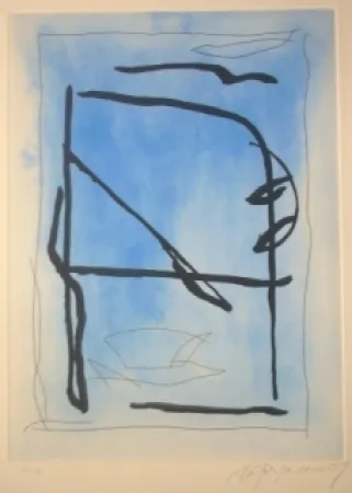 蚀刻飞尘法 Ràfols Casamada - Sans titre 12