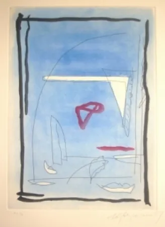 蚀刻飞尘法 Ràfols Casamada - Sans titre 13