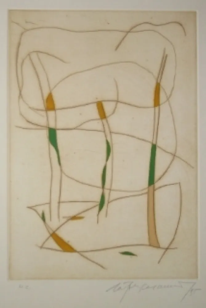 蚀刻飞尘法 Ràfols Casamada - Sans titre 15