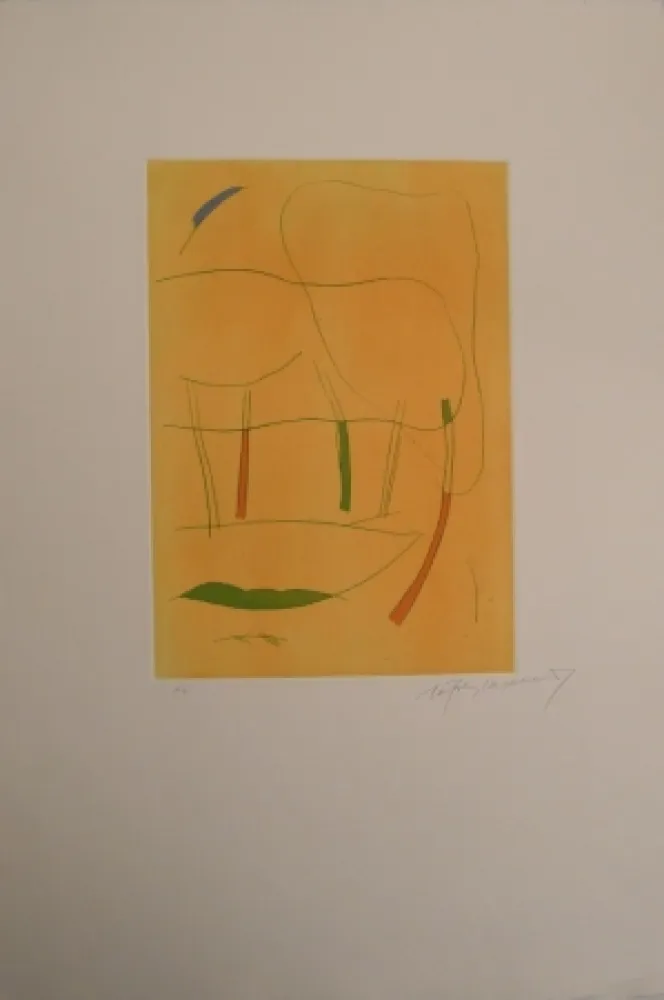 版画 Ràfols Casamada - Sin Título