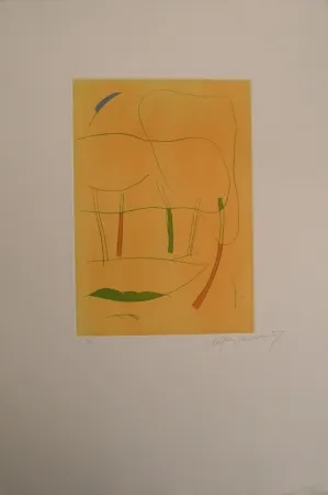 版画 Ràfols Casamada - Sin Título