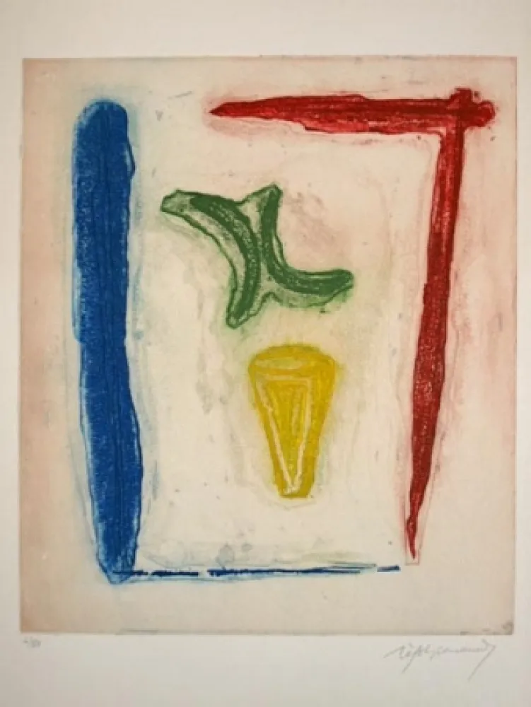 蚀刻版画 Ràfols Casamada - S/T