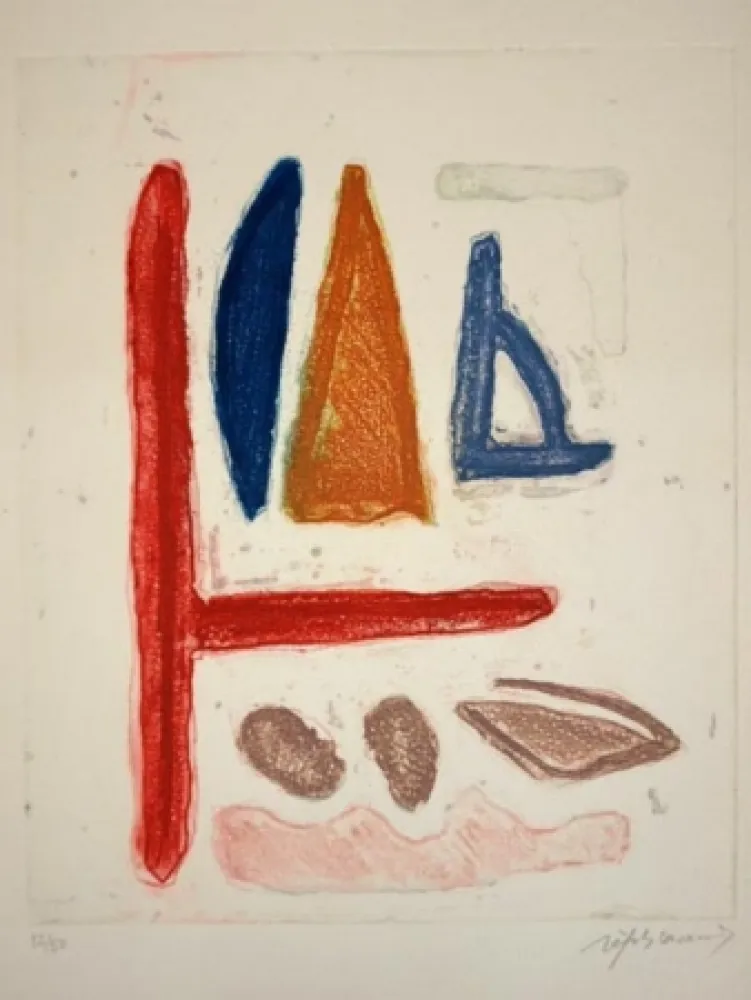 蚀刻版画 Ràfols Casamada - S/T