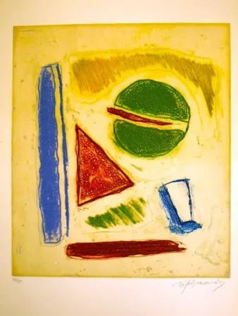 蚀刻版画 Ràfols Casamada - S/T