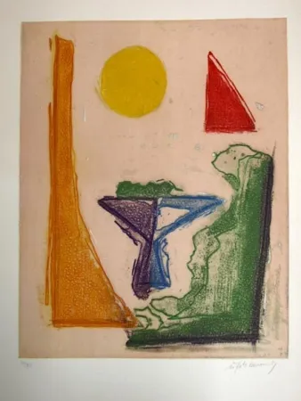 蚀刻版画 Ràfols Casamada - S/T