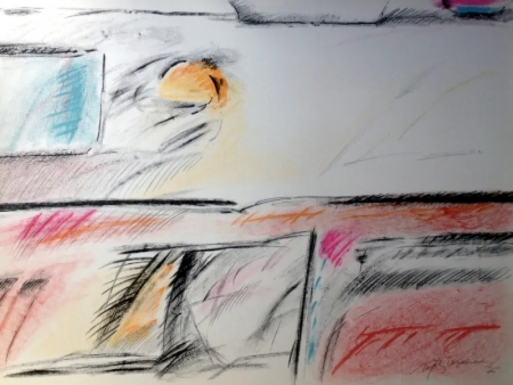 石版画 Ràfols Casamada - S/T